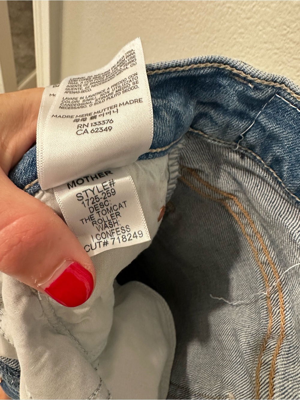 MOTHER Tomcat Roller High Waisted Jeans - Picture 7 of 11